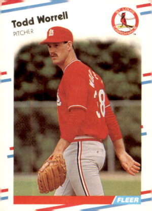 1988 Fleer #50 Todd Worrell