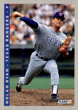 1993 Fleer Fruit of the Loom #55 Nolan Ryan