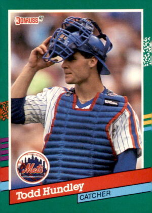 1991 Donruss #641a Todd Hundley