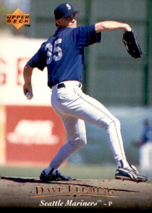 1995 Upper Deck #348 Dave Fleming Electric Diamond