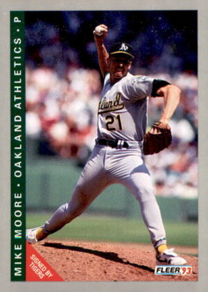1993 Fleer #666 Mike Moore