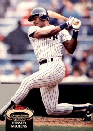 1992 Stadium Club #64a Hensley Meulens
