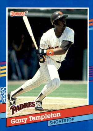 1991 Donruss #252a Garry Templeton