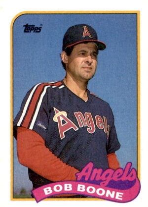 1989 Topps #243 Bob Boone