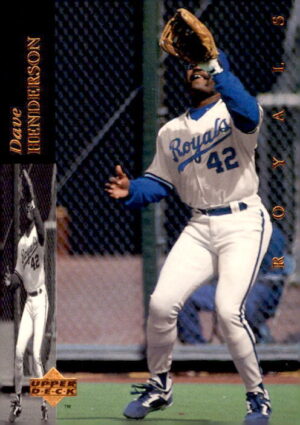 1994 Upper Deck #507 Dave Henderson Electric Diamond