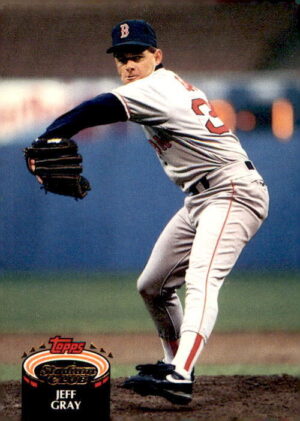 1992 Stadium Club #222a Jeff Gray