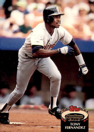 1992 Stadium Club #203a Tony Fernandez