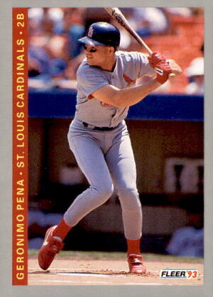 1993 Fleer #131 Geronimo Pena