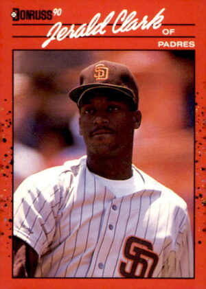 1990 Donruss #593a Jerald Clark