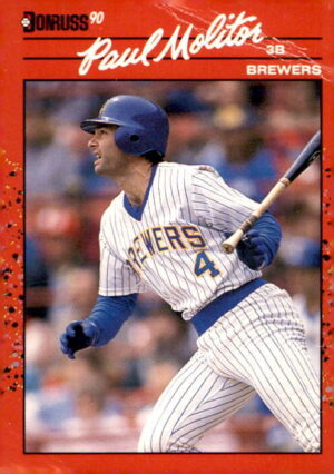 1990 Donruss #103a Paul Molitor