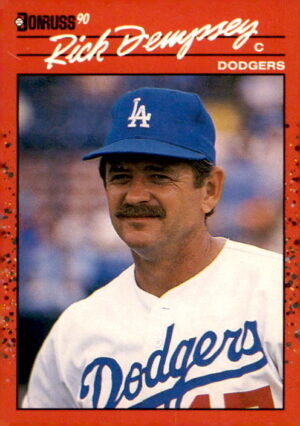 1990 Donruss #557a Rick Dempsey