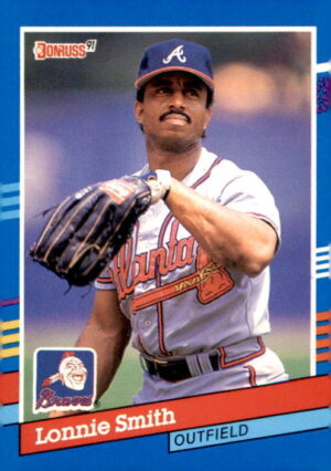 1991 Donruss #364a Lonnie Smith