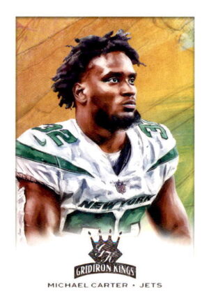 2021 Panini Chronicles #GK-14 Michael Carter Gridiron Kings