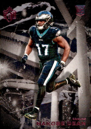 2022 Panini Chronicles #GK-34 Nakobe Dean Gridiron Kings Teal
