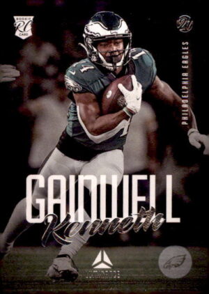 2021 Panini Chronicles #217 Kenneth Gainwell Luminance Update Rookies Pink