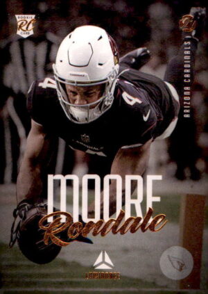 2021 Panini Chronicles #208 Rondale Moore Luminance Update Rookies Pink