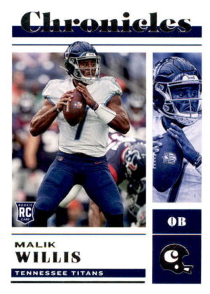 2022 Panini Chronicles #34 Malik Willis Teal
