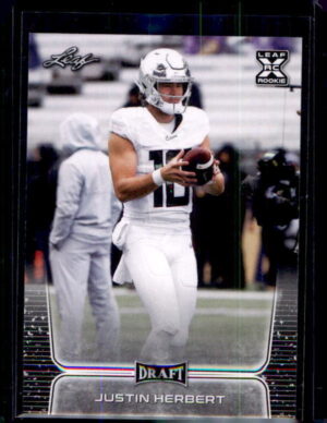 2020 Leaf Draft #03 Justin Herbert Gold