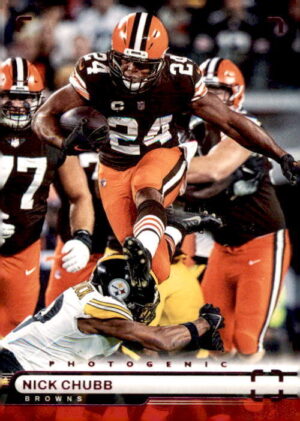 2022 Panini Chronicles #PH-6 Nick Chubb Photogenic