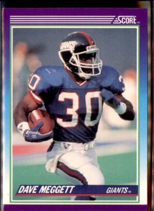 1990 Score #150 Dave Meggett