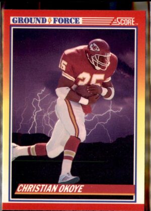 1990 Score #321 Christian Okoye