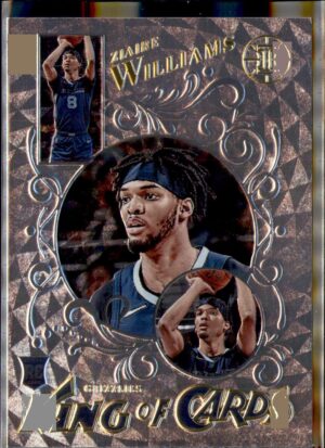 2021-22 Panini Illusions #35 Ziaire Williams King of Cards