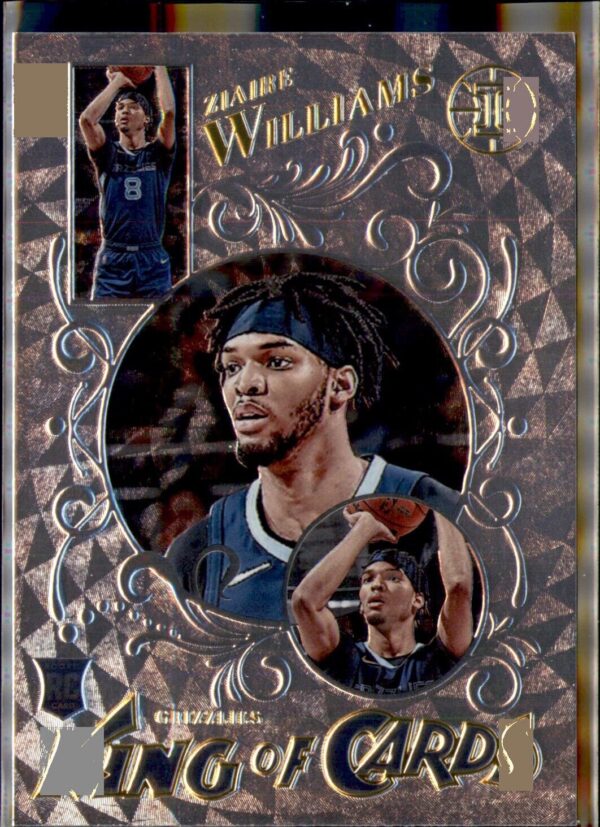 2021-22 Panini Illusions #35 Ziaire Williams King of Cards