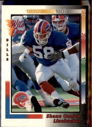 1992 Wild Card #300 Shane Conlan