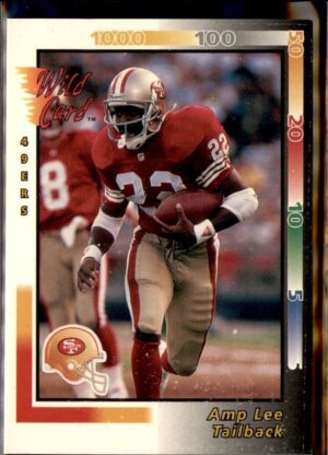 1992 Wild Card #348 Amp Lee