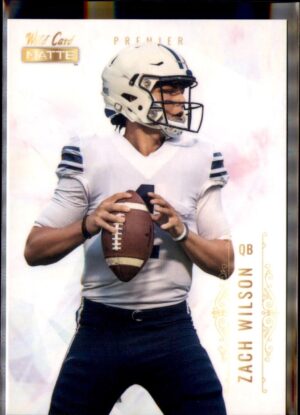 2021 Wild Card Matte White #MBC-5 Zach Wilson