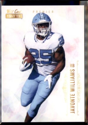 2021 Wild Card Matte #MBC-8 Javonte Williams Retail White