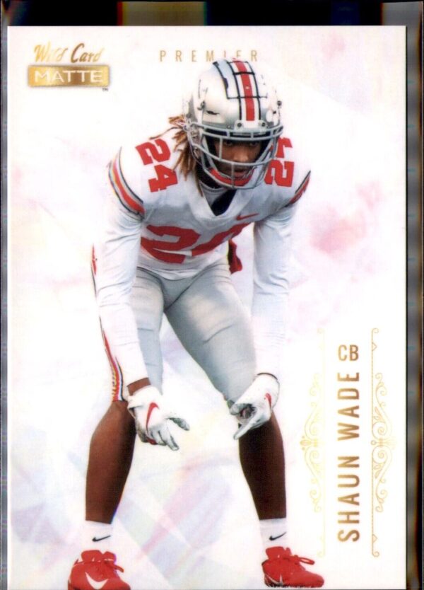 2021 Wild Card Matte #MBC-62 Shaun Wade Retail White