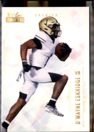 2021 Wild Card Matte White #MBC-42 D'Wayne Eskridge