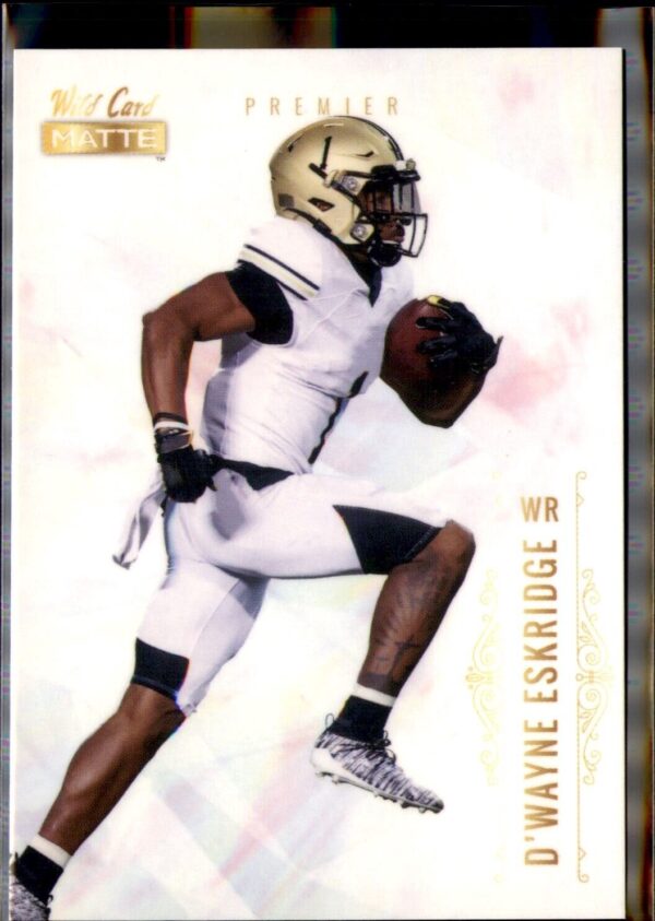 2021 Wild Card Matte White #MBC-42 D'Wayne Eskridge