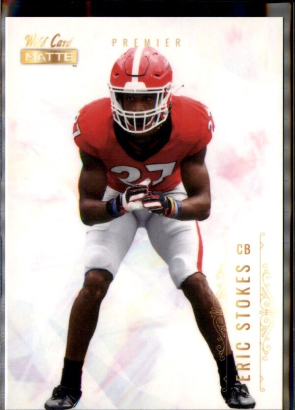 2021 Wild Card Matte #MBC-20 Eric Stokes Retail White