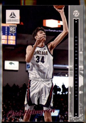 2022 Panini Chronicles Draft Picks #1 Chet Holmgren Luminance Pink