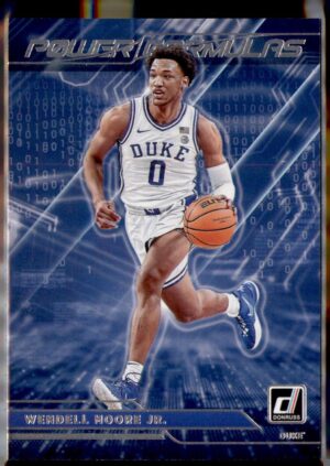 2022 Panini Chronicles Draft Picks #PF-WMO Wendell Moore Jr. Power Formulas