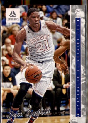 2022 Panini Chronicles Draft Picks #50 Joel Embiid Luminance