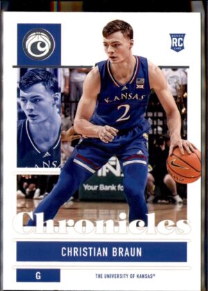 2022 Panini Chronicles Draft Picks #6 Christian Braun