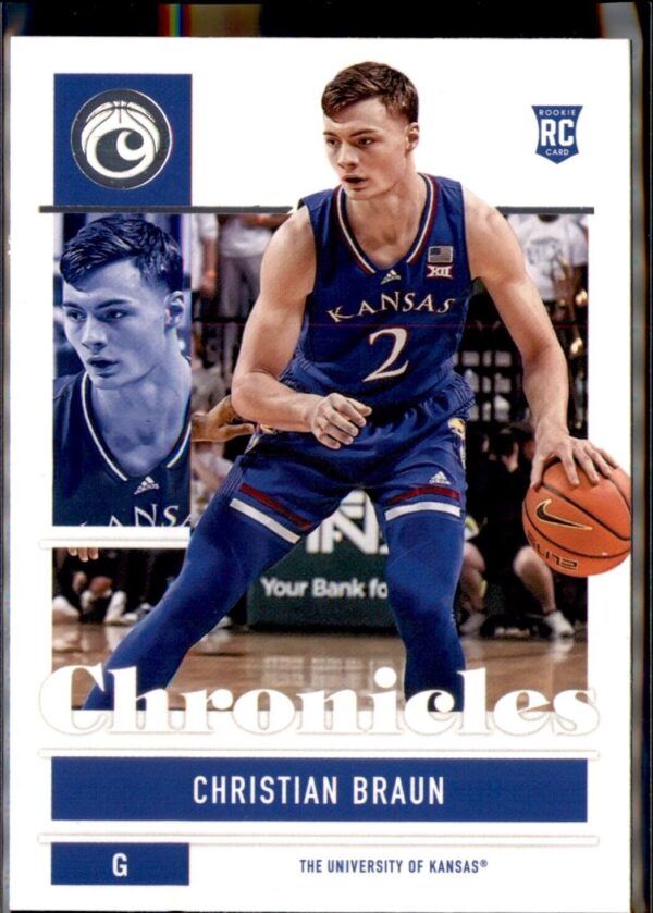 2022 Panini Chronicles Draft Picks #6 Christian Braun