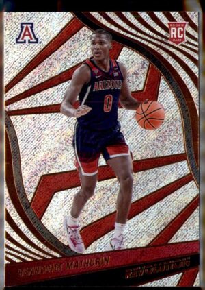 2022 Panini Chronicles Draft Picks #18 Bennedict Mathurin Revolution Astro