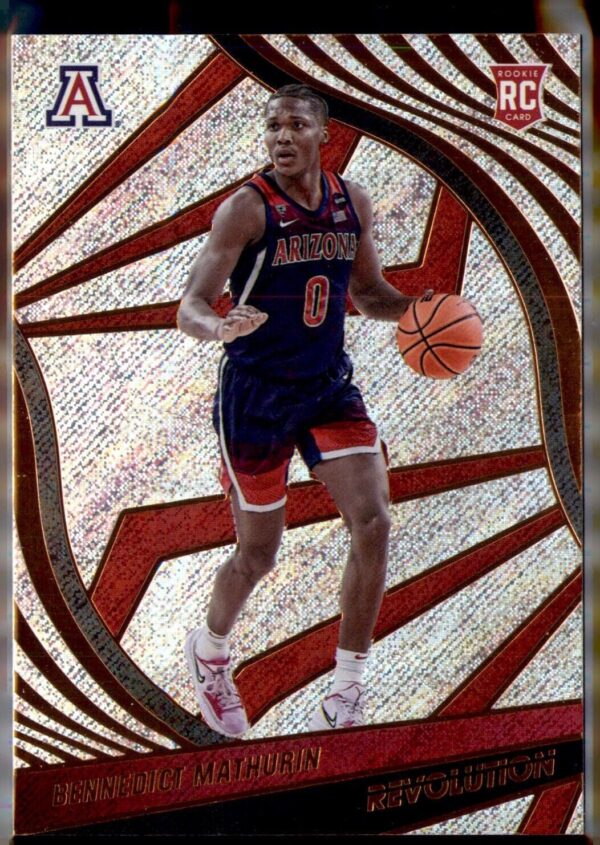 2022 Panini Chronicles Draft Picks #18 Bennedict Mathurin Revolution Astro