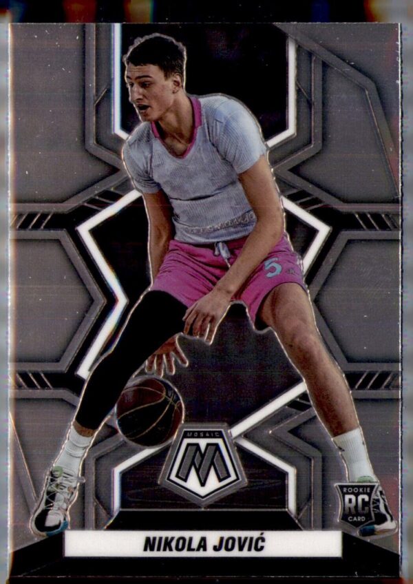 2022 Panini Chronicles Draft Picks #18 Nikola Jovic Mosaic