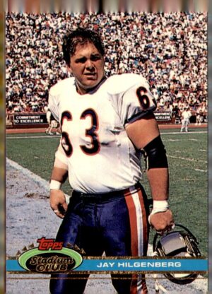 1991 Stadium Club #57 Jay Hilgenberg