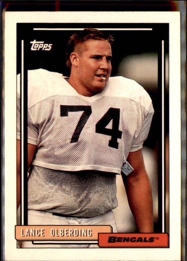 1992 Topps #668 Lance Olberding