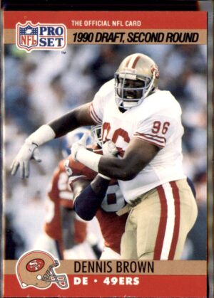1990 Pro Set #716 Dennis Brown