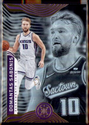 2021-22 Panini Illusions #90 Domantas Sabonis