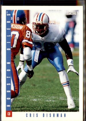 1993 Score #377 Cris Dishman