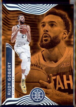 2021-22 Panini Illusions #33 Rudy Gobert Orange