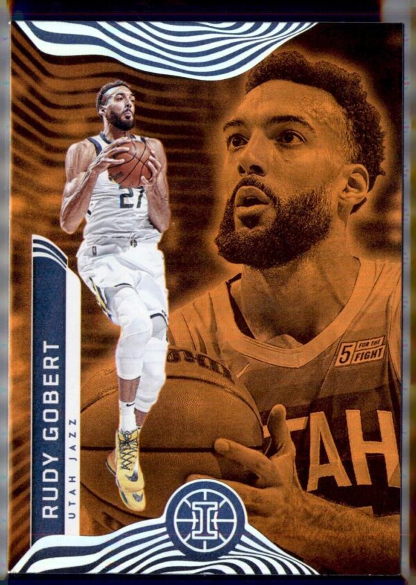 2021-22 Panini Illusions #33 Rudy Gobert Orange